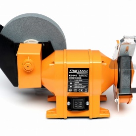 Polizor de banc umed/uscat KraftDele KD546-Z, 1800W, pentru ascuțire, șlefuire și curățare unelte metalice