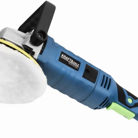 Polizor electric pentru lustruire KraftDele KD3079, 180 mm, viteză reglabilă 800-3300 rpm, set extins accesorii - Img 7