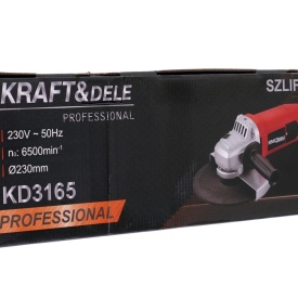 Polizor unghiular electric KraftDele KD3165, 230 mm, 2950W, pornire lină și mâner suplimentar pentru tăiere și șlefuire - Img 10