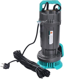 Pompă apa profesională W.D.S. WDS2428 3200W Debit 30.000 L/h, Conexiune 2 inch, Carcasă Fontă, cu Flotor automat - Img 5