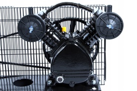 Pompă compresor cu motor Mar-Pol JN2065 M806830, 10 bar, 250 l/min, 230 V, bicilindrică cu ungere cu ulei - Img 5