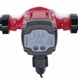 Pompa de circulație KraftDele KD801, 45W, 60 l/min, înălțime pompare 6 m, pentru instalații de încălzire centrală și sisteme solare