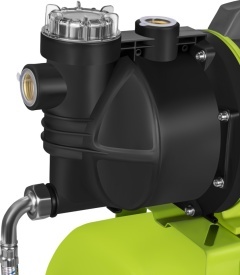 Pompă hidrofor 24L KraftDele KD5273 – 1400W, 4800L/h, 10m aspirație, 45m refulare, sistem presiune stabilă - Img 7