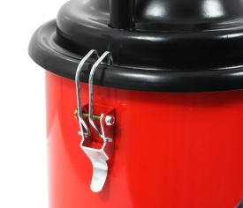 Pompa pneumatică de gresare 12L cu furtun 4 m și roți, pentru ungere sub presiune, model V86140 MaxRom - Img 11