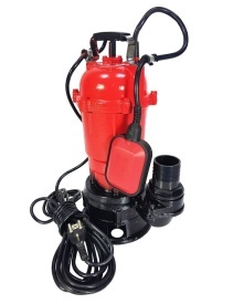 Pompa submersibilă Mar-Pol pentru apă murdară și curată cu plutitor și tocător, 0,75 kW, debit 18000 l/h, refulare 2"
