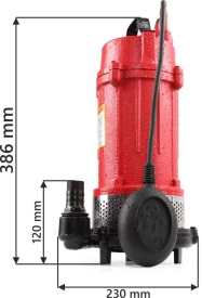 Pompa submersibilă pentru apă curată Mar-Pol QDX 1,5-32-0,75F, 0,75 kW, 15 m3/h, înălțime de pompare 32 m - Img 10