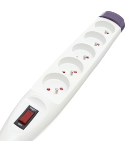 Prelungitor electric KraftDele KD4014, 5 m, 5 prize, cu protecție la suprasarcină și siguranță pentru copii - Img 5