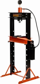 Presă hidraulică manuală de atelier 20T KraftDele KD318, cursă 190 mm, masă de lucru 485 mm - Img 2