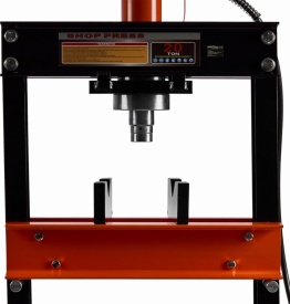 Presă hidraulică manuală de atelier 20T KraftDele KD318, cursă 190 mm, masă de lucru 485 mm - Img 12
