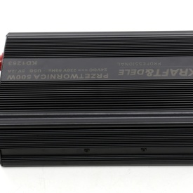 Priză invertor auto 24V la 230V KraftDele KD1253, 500W putere continuă, 1000W vârf, port USB 5V/2A - Img 5