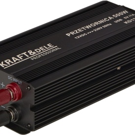 Priză mobilă 230V din baterie auto 12V, invertor sinus pur KraftDele KD1256, 500W putere continuă, 1000W vârf, cu USB - Img 4