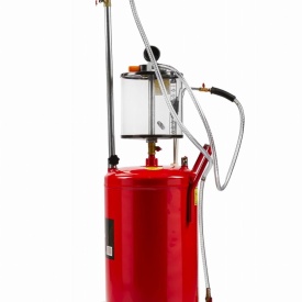 Recuperator ulei gravitational 80L KraftDele KD10520, recuperator și colector pentru service auto și atelier - Img 6