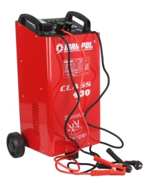 Redresor auto cu funcție de pornire Mar-Pol CLASS 430, 12V/24V, pentru acumulatori 40-400Ah, cu ampermetru LCD - Img 7