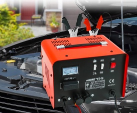 Redresor auto cu funcție de pornire MaxRom VS-70, 12V/24V, 40A, curent pornire 180A pentru baterii auto, utilitare și tractoare - Img 5