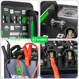 Redresor de tip robot de pornire Wuber 42A Jump-Start 400A W14007 - Img 4