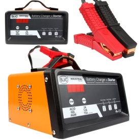 Redresor electronic auto cu funcție de pornire Mar-Pol BC-75A, afișaj electronic, 12V, 2/12A, pentru acumulatori 20-120Ah
