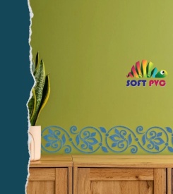 Sablon Perete vopsire, tencuiala dimensiune 530x120 mm grosime 0,7mm Bordura 4 MXSP7380 - Img 3