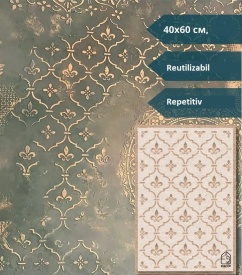 Sablon Perete vopsire, tencuiala model „Fundal”, 400 x600 mm MXSP7663