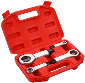 Set 4 prese tăietoare pentru piulițe KraftDele KD12505, 9-27 mm, pentru demontarea piulițelor blocate și ruginite - Img 2