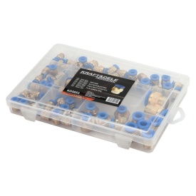 Set de 72 Cuple rapide pneumatice 4-16mm 1/8"-1/2" KD5853 - Img 3