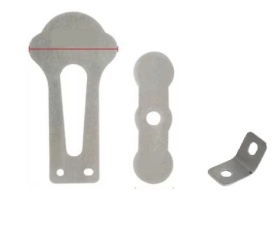 Set placa supapa cap compresor 78.5x41x23mm Mod.Item F (F) CH174 – Kraft&Dele