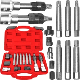 Set profesional chei pentru alternatoare VERKE, 13 piese, pentru montaj și demontaj alternatoare Bosch și Magneti Marelli