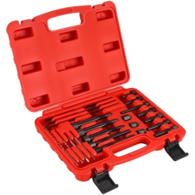 Set profesional KraftDele KD12529 pentru extragerea bujiilor rupte din motor, cu accesorii pentru intervenții precise