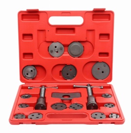 Set profesional pentru schimbarea plăcuțelor de frână 18 piese KraftDele KD10215 pentru atelier și întreținere auto