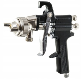Sistem pneumatic de vopsire cu rezervor sub presiune 10L și pistol de pulverizare VERKE pentru vopsele, lacuri, adezivi și emulsii - Img 5