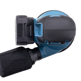 Șlefuitor excentric cu acumulator 21V 3Ah KraftDele WDS2525, disc 125 mm, cu încărcător și reglaj de viteză - Img 9