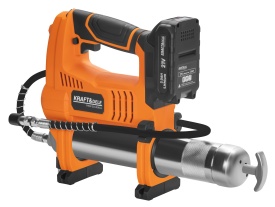 Smarniță electrică cu acumulator 21V 3000 mAh KraftDele KD3665, pentru gresare precisă la utilaje, vehicule și puncte de ungere