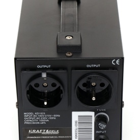 Stabilizator de tensiune AVR KraftDele 1000VA 230V KD1925, protecție pentru echipamente electrice sensibile - Img 6