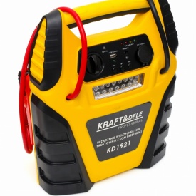 Starter auto multifuncțional 5 în 1 KraftDele KD1921 cu compresor, lanternă LED și alimentare 12V/USB - Img 10