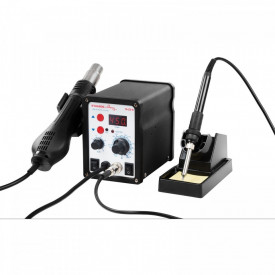 Statie de lipit cu aer cald 3 in 1 60+650 W 480C S-LS-4 Stamos 10020997 - Img 2
