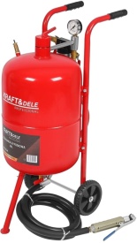 Statie de sablare profesionala cu nisip mobila 38L 400–700 l/min MXK5854 - Img 11