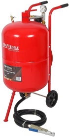 Statie de sablare profesionala cu nisip mobila 80L 400–700 l/min MXK5855 - Img 12