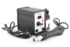 Stație de sudură pentru plastic 2 în 1 KraftDele KD852, 700W, reglaj temperatură 100-450°C, 4 duze incluse - Img 8