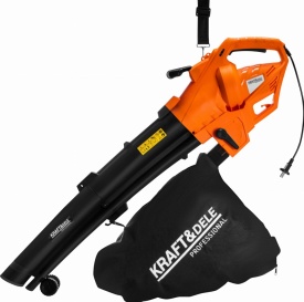 Suflantă electrică pentru frunze 3600W KraftDele KD5197, funcție aspirare și mărunțire 10:1, viteză reglabilă - Img 3