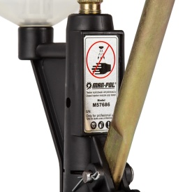 Tester pentru capete de injectoare diesel Mar-Pol M57686, 0-600 bar, cu manometru, rezervor și 2 adaptoare - Img 5
