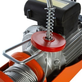 Troliu electric cu cablu Mar-Pol YT-400/800 230V 1300W, 400/800 kg, 12 m, model M80791B - Img 11