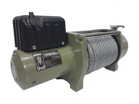 Troliu profesional auto electric 24V 16800 lbs Spider Winch M80820 – cablu oțel 28 m, pentru platformă auto și off-road - Img 4