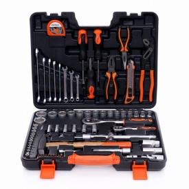 Trusă completă de scule KraftDele KD10464, 83 piese, cu valiză pentru atelier, garaj și reparații auto