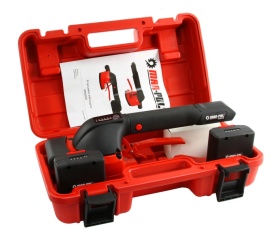 Ventuză vibratorie cu acumulator pentru montaj gresie și faianță Mar-Pol M66050, 16,8 V, 2 baterii și valiză - Img 5