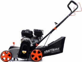 Aerator și scarificator pe benzină 3 în 1 KraftDele KD5191, 4,8 kW, 6,5 CP, lățime de lucru 380 mm, coș 40 L - Img 5