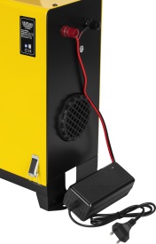 Aerotermă diesel staționară KraftDele 9 kW KD5966 cu panou LCD, telecomandă și evacuare direcționată pentru garaj și atelier - Img 8