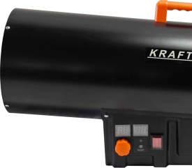Aerotermă pe gaz LPG 60 kW cu termostat și afișaj KraftDele KD11702 pentru hale, ateliere și spații de lucru mari - Img 9