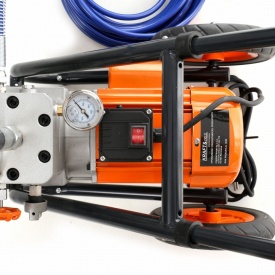 Agregat de vopsit hidrodinamic KraftDele KD1745, 1500W, pentru pereți, fațade, hale și suprafețe mari - Img 11