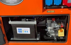 Agregat diesel trifazat KraftDele KD121, 7000W putere continuă, 230V/400V/12V, AVR și ATS, pornire electrică și manuală - Img 7