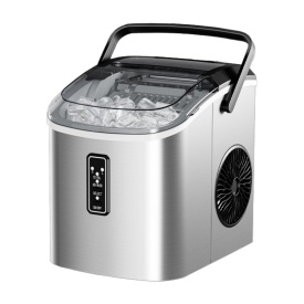 Aparat de gheață Euhomy IM08, 1,2 l, 12 kg (argintiu)