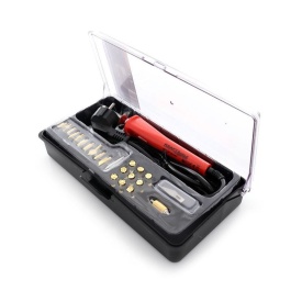 Aparat de pirogravat pentru piele si lemn 30W 275 grade 22 elemente – Kraft&Dele